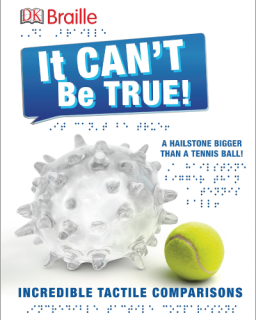 A hailstone next to a tennis ball