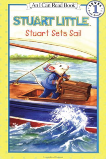 A mouse at the wheel of a sail boat