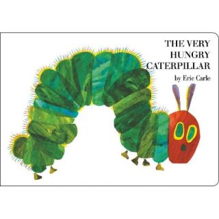 A painting of a green caterpillar