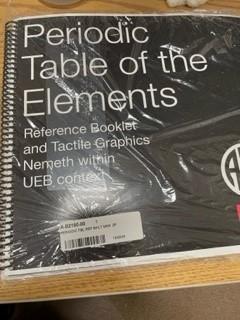 Picture of the cover of the Periodic Table of the Elements