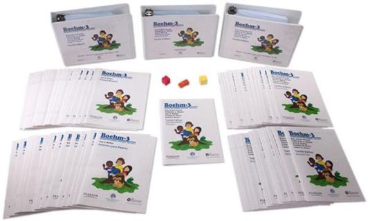 Picture of kit contents, which includes binders and record booklets.