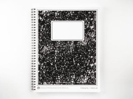 Picture of Collegiate Boldline Spiral Notebook.