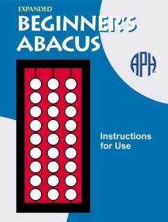 Picture of the cover of the Expanded Beginner's Abacus guidebook. 