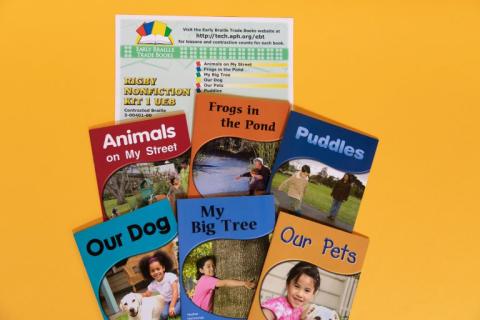 Picture of books in kit.