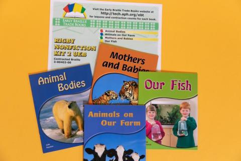 Picture of books in kit.