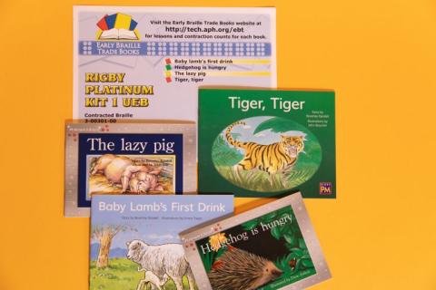 Picture of books in kit.