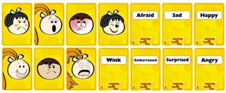 Picture of Facial Recognition Cards.