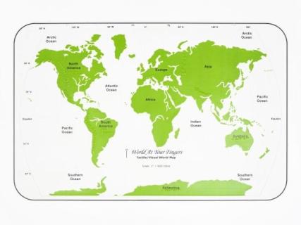 Picture of tactile map.