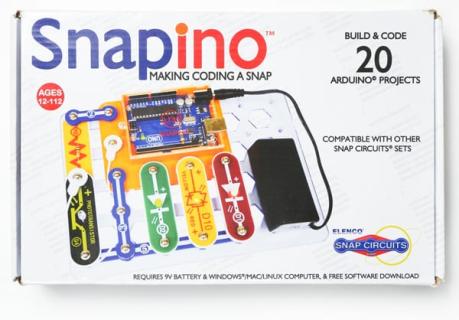 Picture of Snapino box. 
