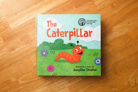 Picture of The Caterpillar Book Cover. 