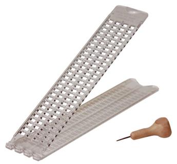 Picture of Clear Plastic Slate and Stylus.