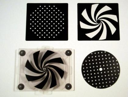 Picture of Plexiglas Spinners. 