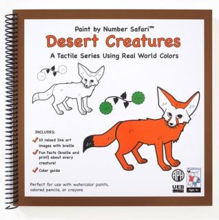 Picture of Paint by Numbers Desert Creatures cover.