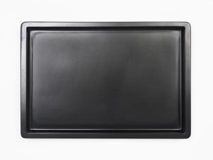 Large black work-play tray.