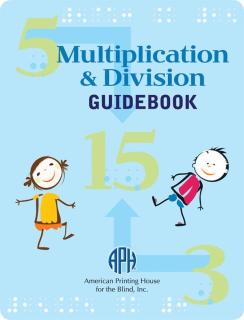 Multiplication and Division Guidebook cover. 