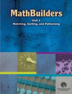 MathBuilders Unit 1 book cover. 