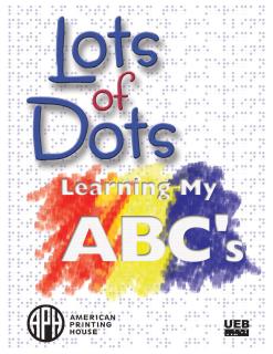 Lots of Dots Learning My ABC's front cover.