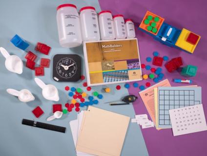 MathBuilders Unit 5 kit with consumables.