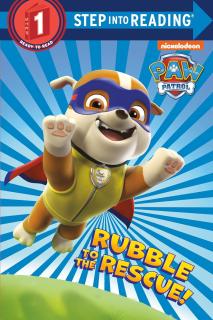 Rubble the puppy tries to be a superhero for a day, but finds he still needs a helping paw from the rest of Nickelodeon’s PAW Patrol. Boys and girls ages 4 to 6 will love this Step 1 Step into Reading leveled reader featuring a shiny cover and two sheets of shiny stickers.   Step 1 Readers feature big type and easy words. Rhymes and rhythmic text paired with picture clues help children decode the story. For children who know the alphabet and are eager to begin reading.