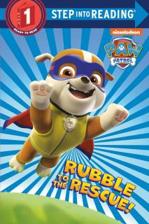Rubble the puppy tries to be a superhero for a day, but finds he still needs a helping paw from the rest of Nickelodeon’s PAW Patrol. Boys and girls ages 4 to 6 will love this Step 1 Step into Reading leveled reader featuring a shiny cover and two sheets of shiny stickers. Step 1 Readers feature big type and easy words. Rhymes and rhythmic text paired with picture clues help children decode the story. For children who know the alphabet and are eager to begin reading.