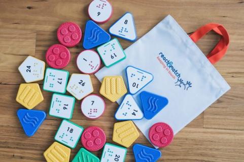 Number tiles.