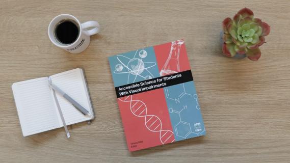 Accessible Science on table.