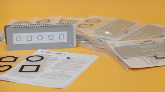 Contrast sensitivity kit