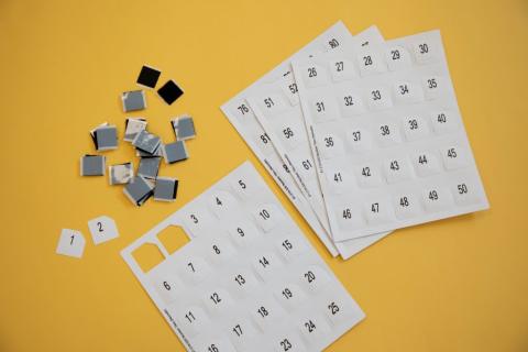 Number Tiles: Nemeth Hundreds Board 